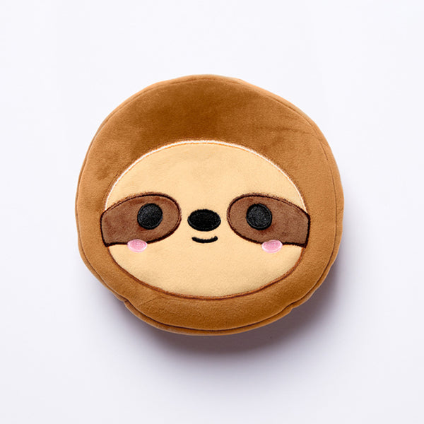 Sloth Relaxeazzz Plush Round Travel Pillow & Eye Mask Set CUSH276 by Puckator