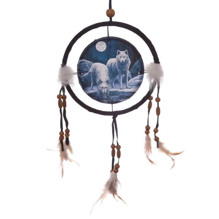 Dreamcatcher (Small) - Lisa Parker Warriors of Winter Wolf DCPA06U-0