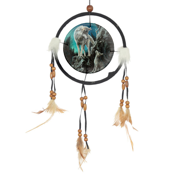 Dreamcatcher (Small) - Lisa Parker Guidance Wolf DCPA06X-0