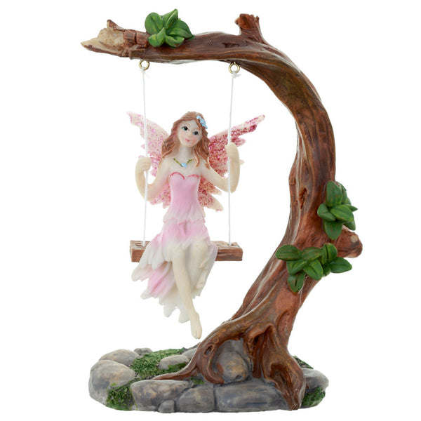 Collectable Flower Fairy Figurine - Swing FY417-0