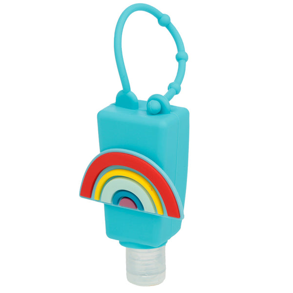 Rainbow Gel Hand Sanitiser and Holder HAND39 by Puckator