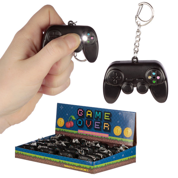 Retro Gaming Light and Sound Keyring KEY169 by Puckator