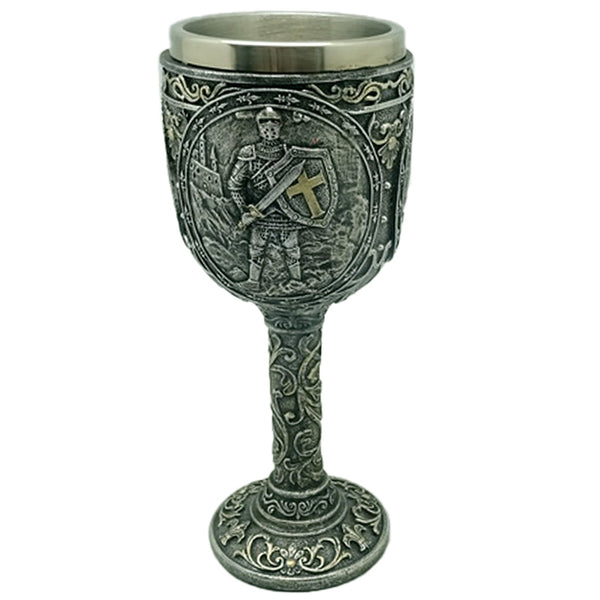 Decorative Goblet - Knight and Castle KN215-0