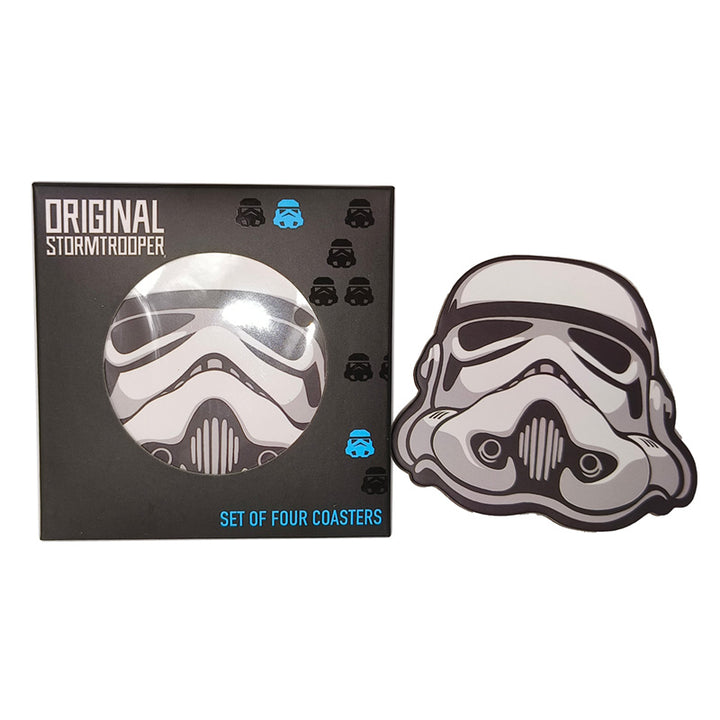 Set of 4 Cork Novelty Coasters - The Original Stormtrooper KP78-0