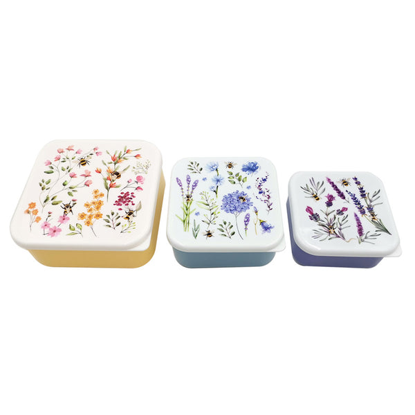 Lunch Boxes Set of 3 (M/L/XL) - Nectar Meadows LBOX94-0