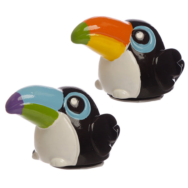 Funky Lip Balm - Toucan Party Shaped Holder LIP80 by Puckator