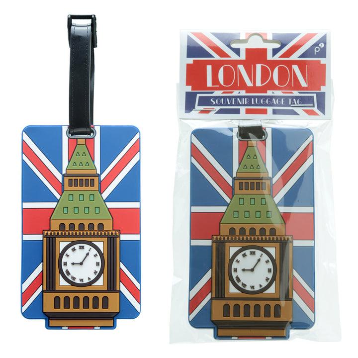 Fun Novelty Union Jack Big Ben Luggage Tag LUT05-0