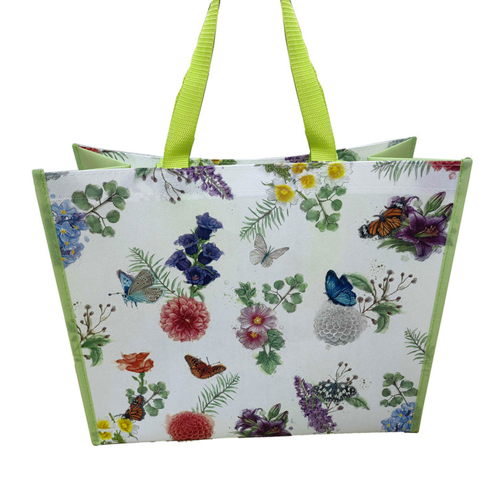 Durable Reusable Shopping Bag - Butterfly Meadows NWBAG87-0