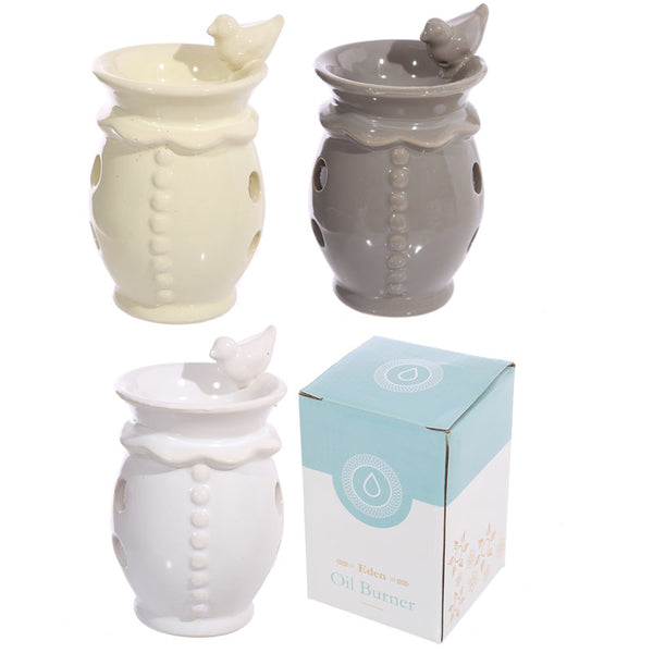 Bird Bath Design Ceramic Oil Burner OB211 by Puckator