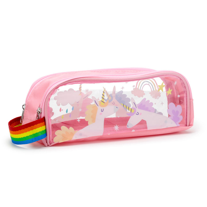 Clear Window Pencil Case - Unicorn Magic PCASE56-0