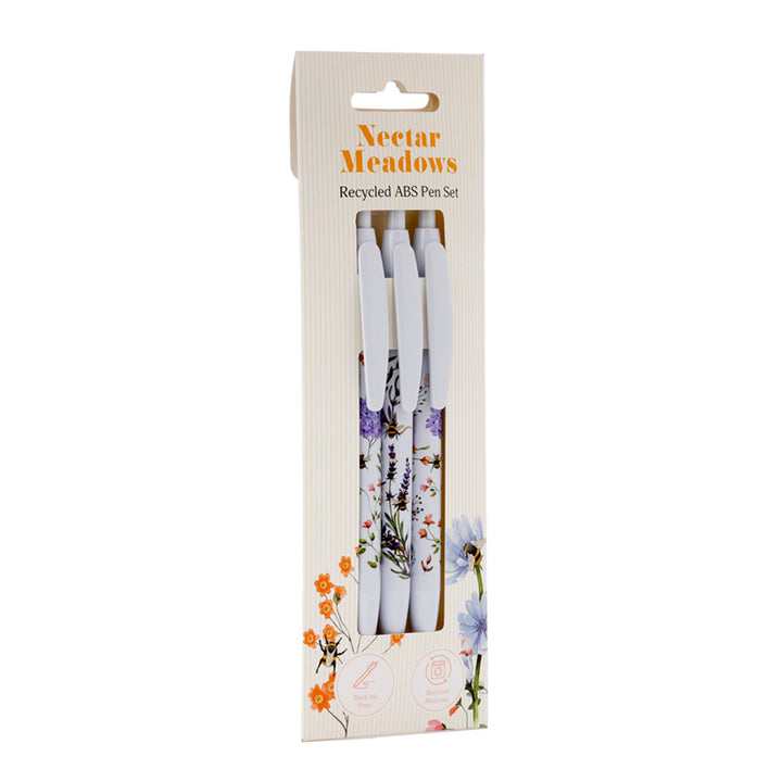 Recycled ABS 3 Piece Pen Set - Nectar Meadows PENS24-0