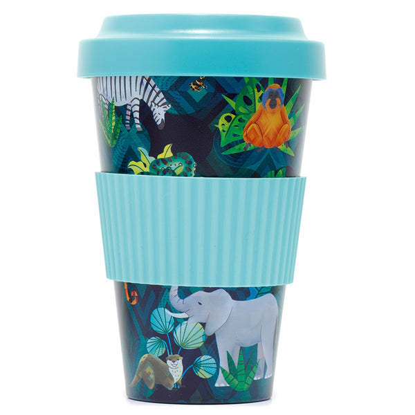 Recycled RPET Travel Mug 400ml - Animal Kingdom RPCUP07-0