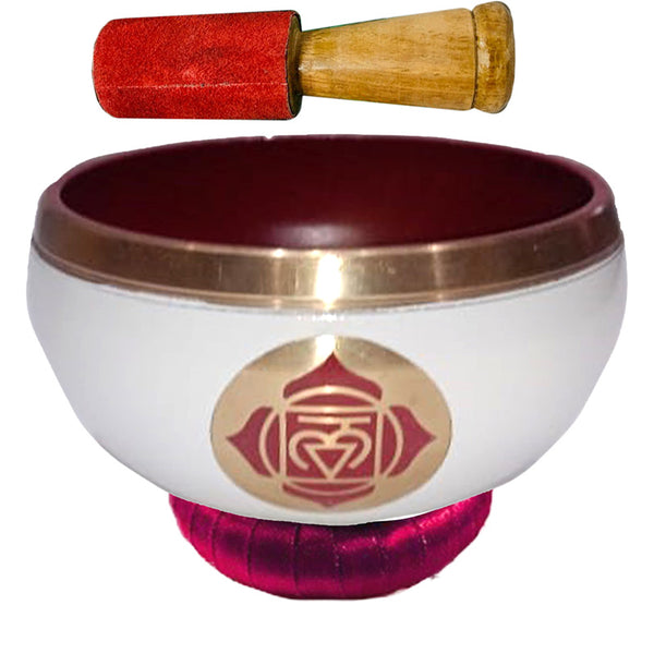 Chakra Singing Bowl - Red SING05 by Puckator