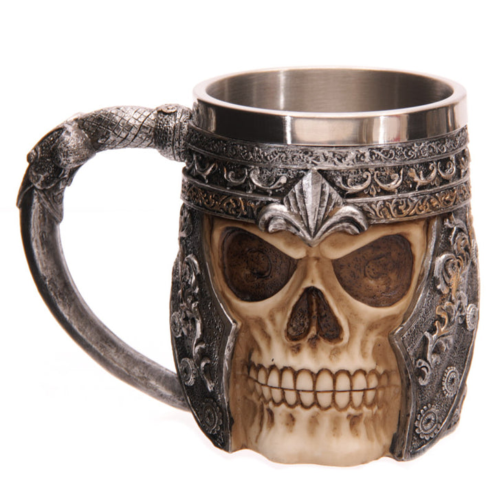 Fantasy Warrior Skull Tankard SK163-0