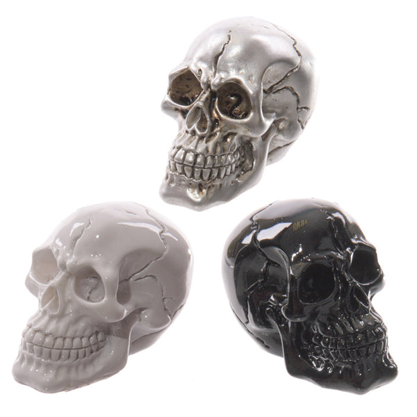 Novelty Glossy Small Skull Ornament SK210 by Puckator