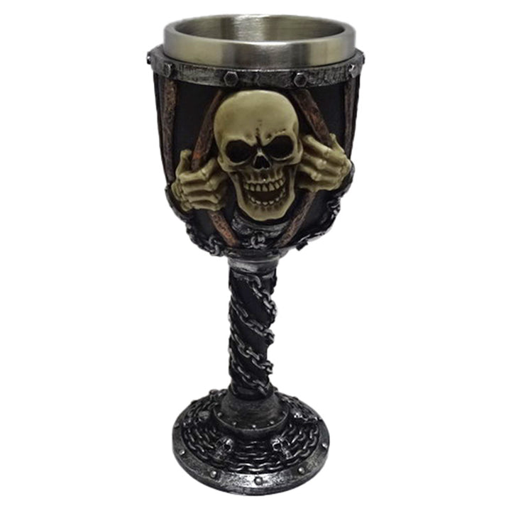 Decorative Goblet - Skull in Chains SK373-0