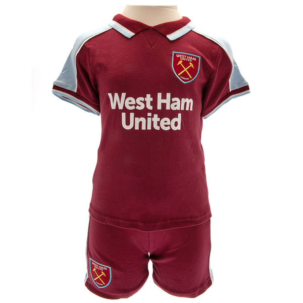 West Ham United FC Shirt & Short Set 6-9 Mths CS by West Ham United FC