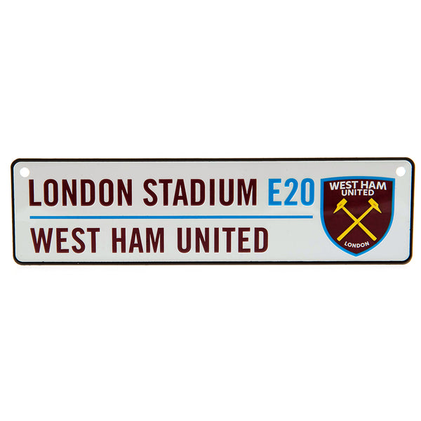 West Ham United FC Window Sign