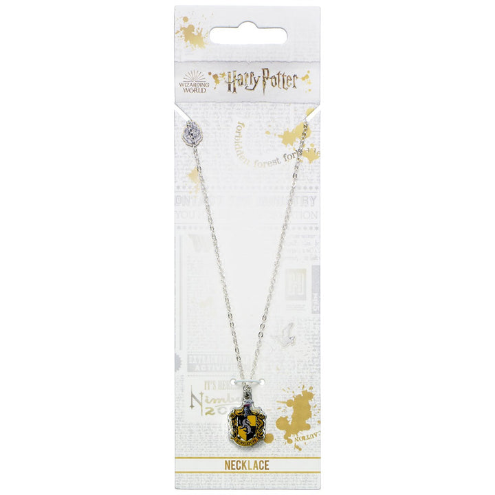 Harry Potter Silver Plated Necklace Hufflepuff by Harry Potter