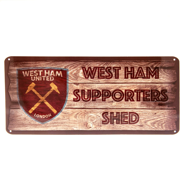 West Ham United FC Shed Sign by West Ham United FC