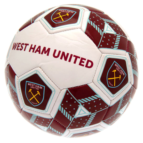West Ham United FC Football Size 3 HX by West Ham United FC