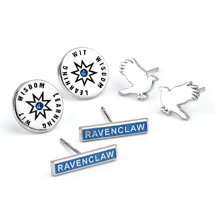 Harry Potter Silver Plated Earring Set Ravenclaw by Harry Potter