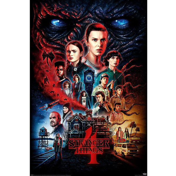 Stranger Things 4 Poster Vecna 196 by Stranger Things