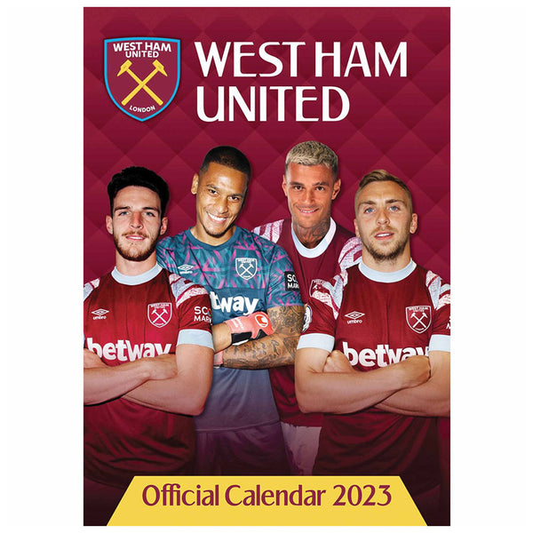 West Ham United FC A3 Calendar 2023