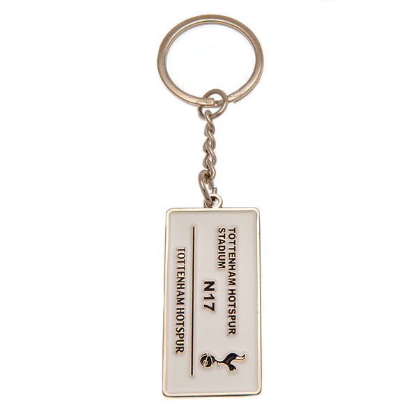 Tottenham Hotspur FC Embossed Street Sign Keyring by Tottenham Hotspur FC