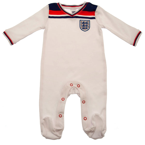 England FA Sleepsuit 82 Retro 12-18 Mths by England FA