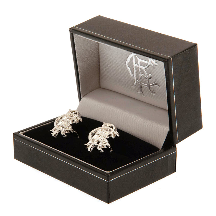 Rangers FC Silver Plated RFC Cufflinks by Rangers FC