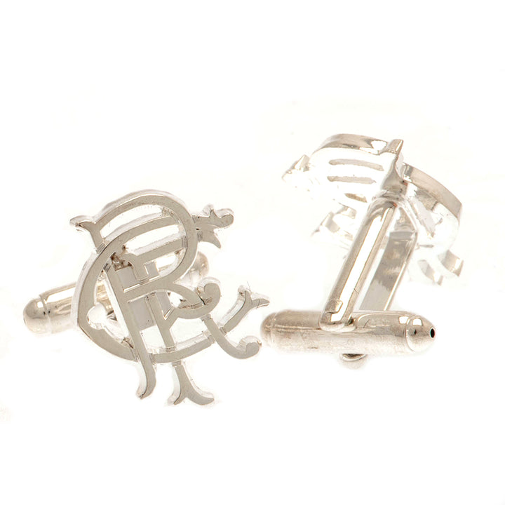 Rangers FC Silver Plated RFC Cufflinks by Rangers FC