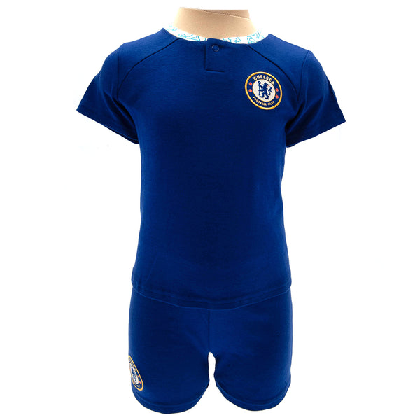 Chelsea FC Shirt & Short Set 3-6 Mths LT by Chelsea FC