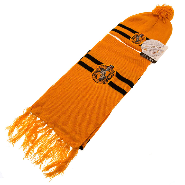 Harry Potter Junior Beanie & Scarf Hufflepuff by Harry Potter