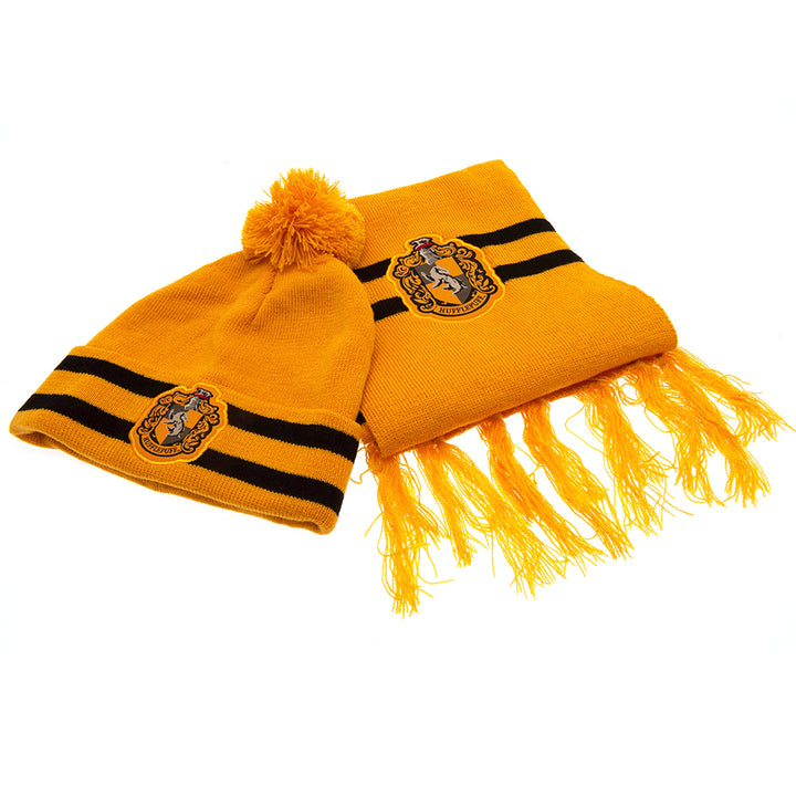 Harry Potter Junior Beanie & Scarf Hufflepuff by Harry Potter