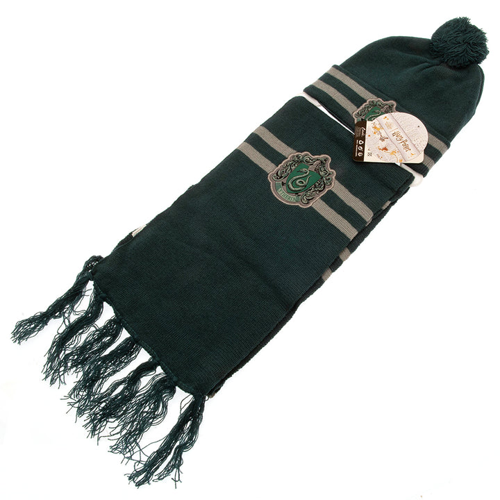 Harry Potter Junior Beanie & Scarf Slytherin by Harry Potter