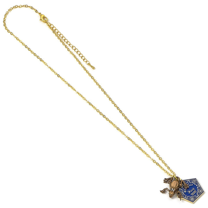 Harry Potter Gold Plated Necklace Chocolate Frog by Harry Potter