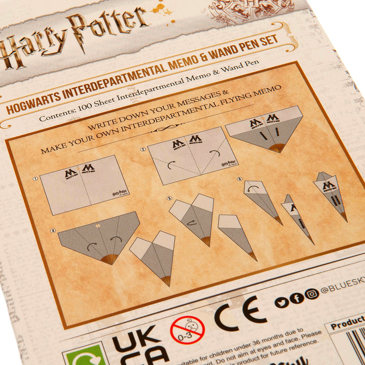 Harry Potter Memo Pad & Pen Set by Harry Potter