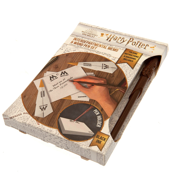 Harry Potter Memo Pad & Pen Set by Harry Potter