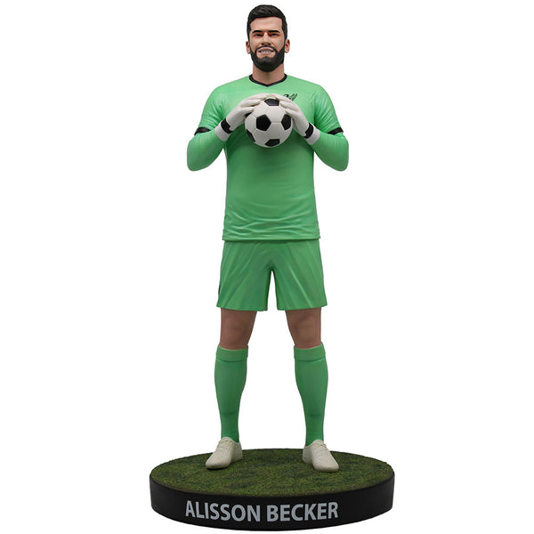 Liverpool FC Football's Finest Alisson Becker Premium 60cm Statue by Liverpool FC