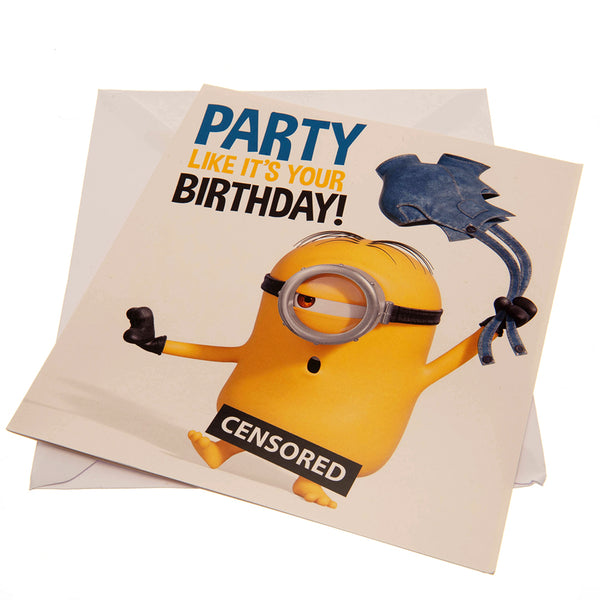 Minions Birthday Card Party by Minions