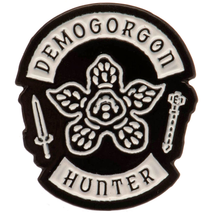 Stranger Things Badge Demogorgon Hunter by Stranger Things