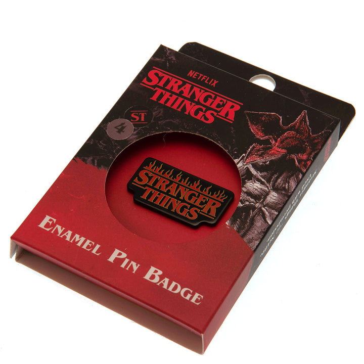 Stranger Things Badge Logo by Stranger Things