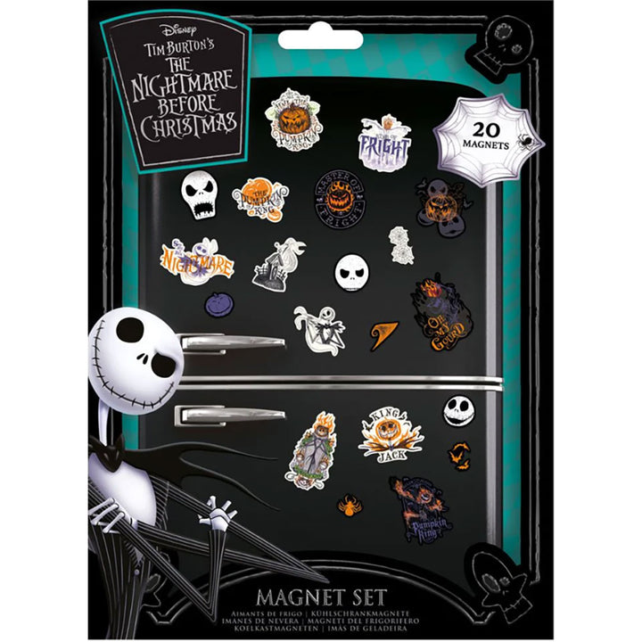 The Nightmare Before Christmas Fridge Magnet Set by Nightmare Before Christmas