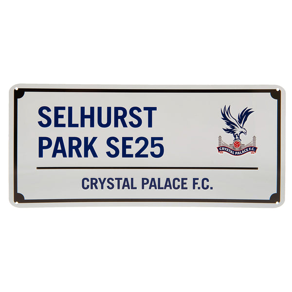 Crystal Palace FC Street Sign BW by Crystal Palace FC