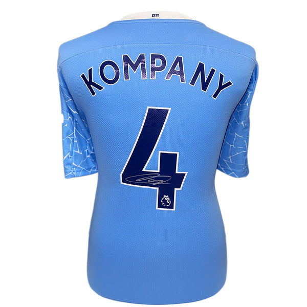 Manchester City FC Kompany Signed Shirt by Manchester City FC