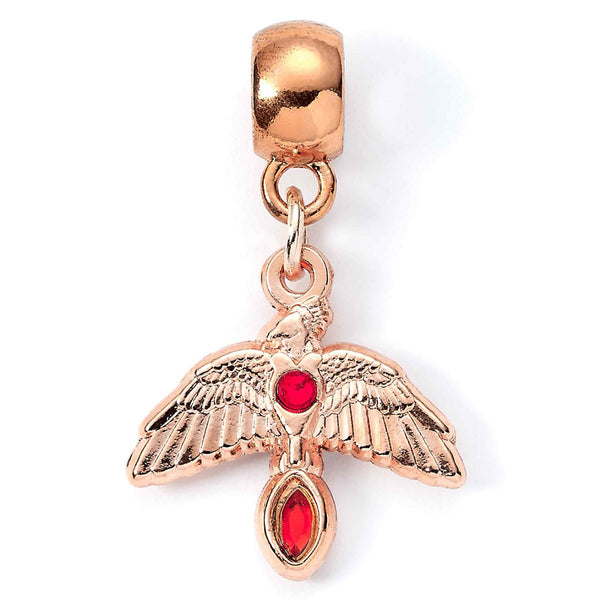 Harry Potter Rose Gold Plated Charm Fawkes by Harry Potter