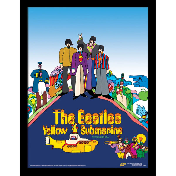 The Beatles Picture Yellow Submarine 16 x 12 by The Beatles