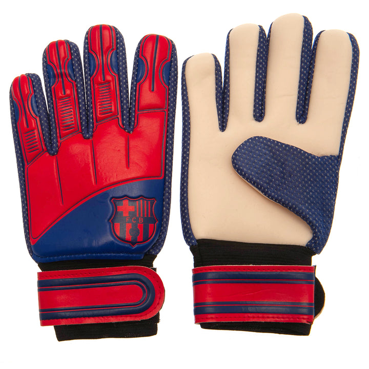 FC Barcelona Goalkeeper Gloves Kids DT by FC Barcelona