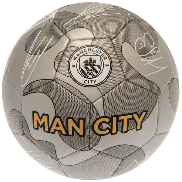 Manchester City FC Camo Sig Football